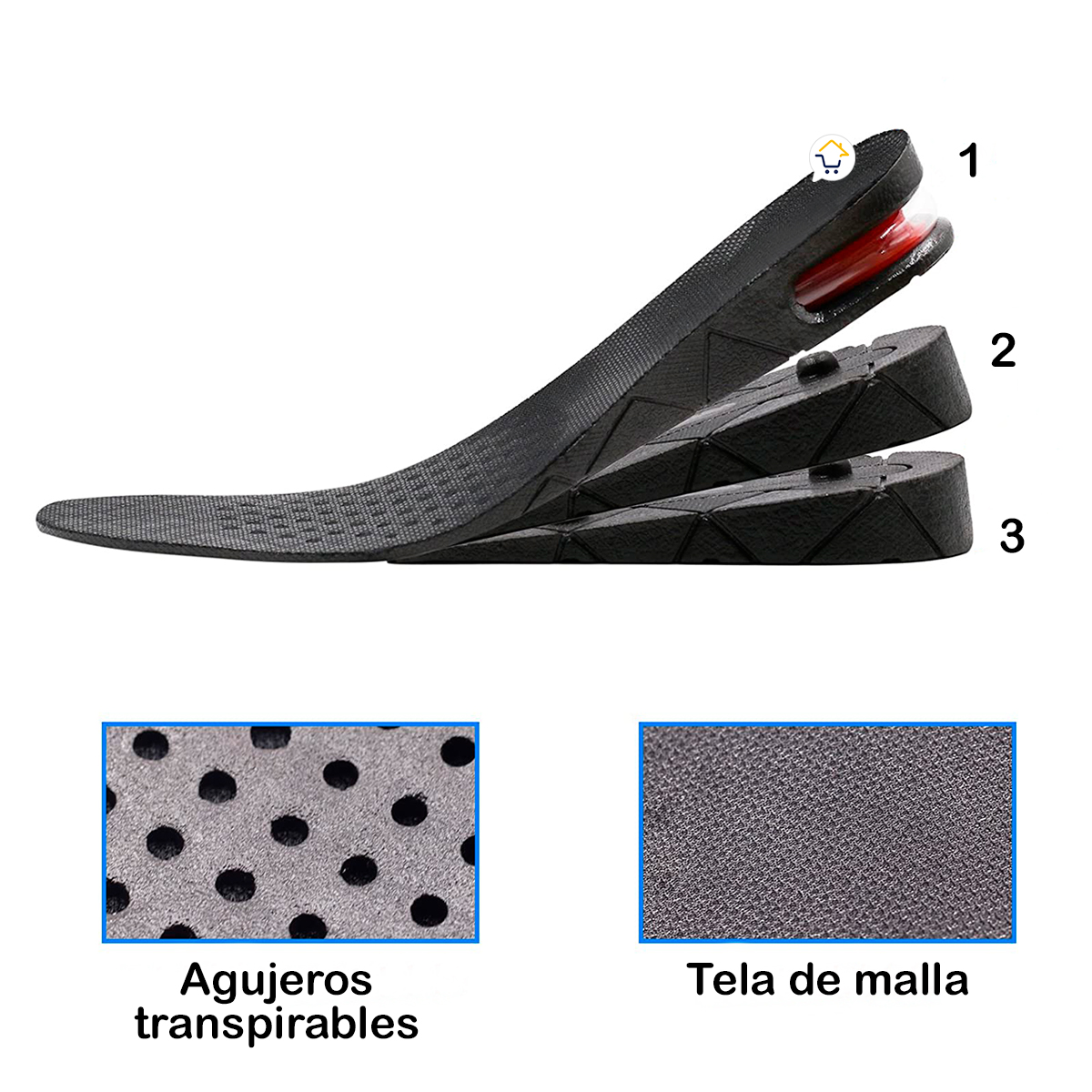 Miniatura 6 de Plantilla Zapatos Ortopédica MJY806